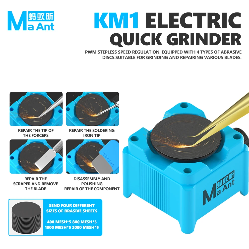 MaAnt KM1 elektrische slijpmac - Electronics Repair Tools recensie en prijs